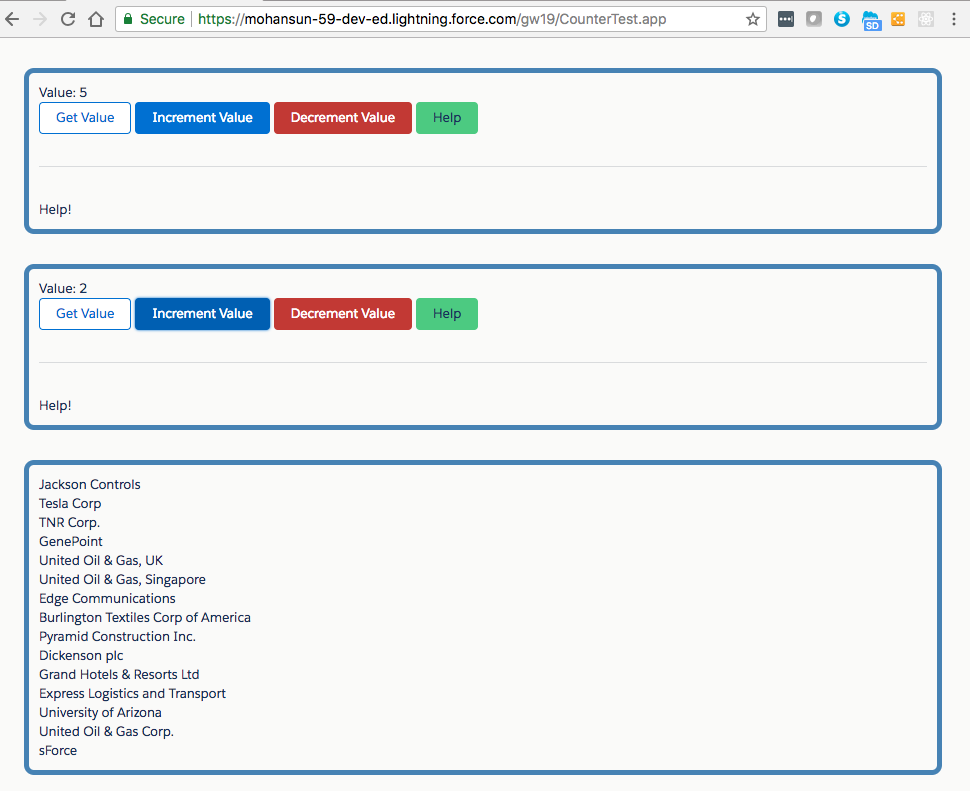 DataService demo